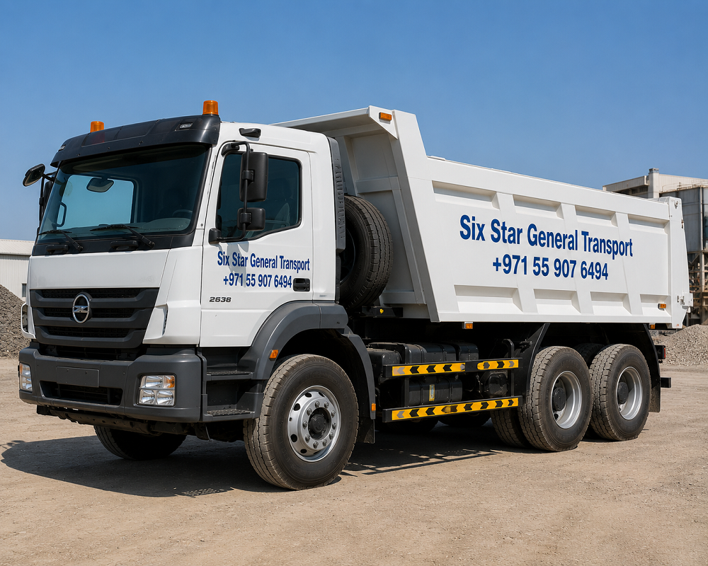 Tipper Truck (6-Wheeler) (visual placeholder)