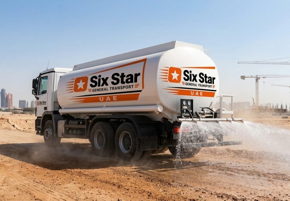 Water Tanker Rental in Abu Dhabi: A Complete Guide for Construction Sites